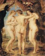 Peter Paul Rubens The Three Graces oil on canvas